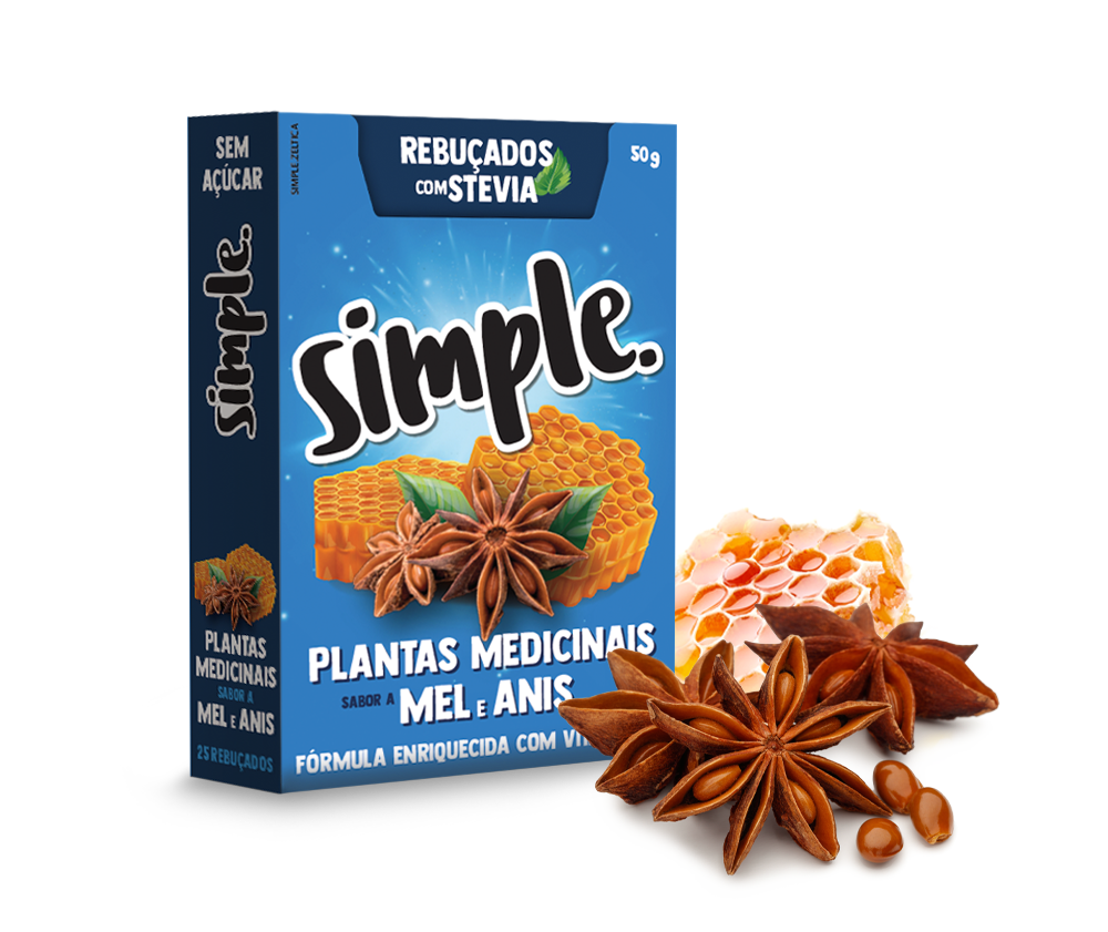 rebuçados plantas medicinais mel e anis